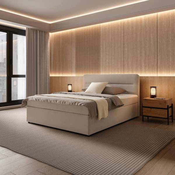 Boxbett MARCO Hellgrau