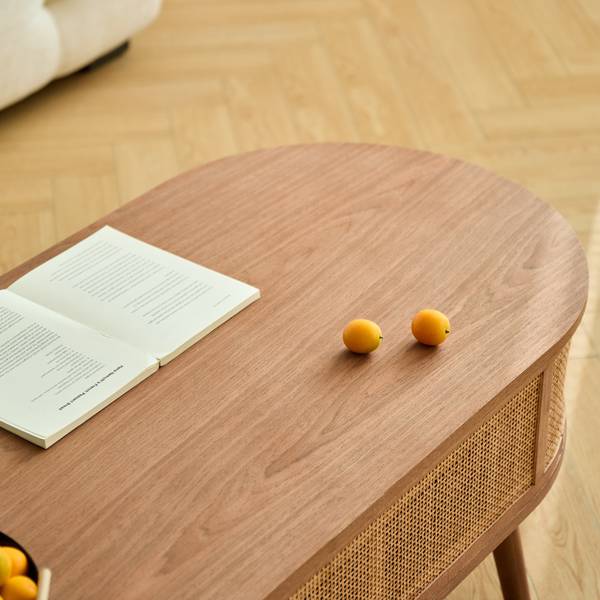 Couchtisch LOTTA Braun - Massivholz - 100 x 41 x 48 cm