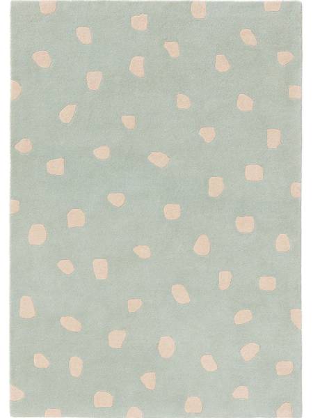 Handgetufteter Kinderteppich Savannah Mint - 150 x 220 cm