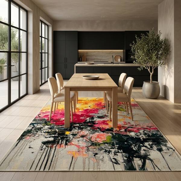In- & Outdoor Teppich Florida Gelb - 200 x 285 cm