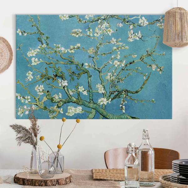 Akustikbild Van Gogh - Mandelblüte 150 x 100 cm