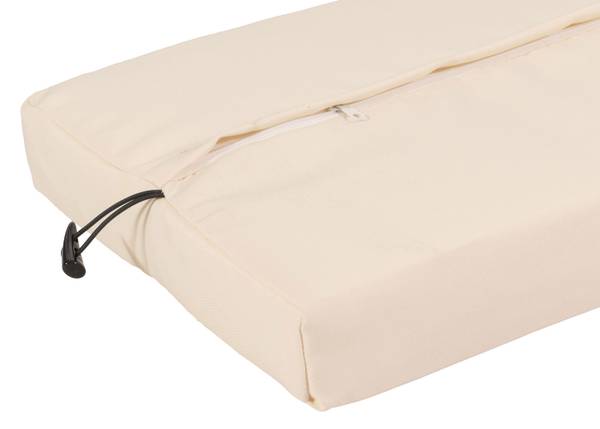 Poly-Rattan Sitzbank G16 Braun - Polyester - Stahl - Polyethylen - 112 x 35 x 30 cm