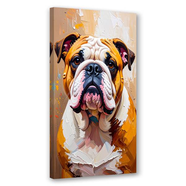Canvas schilderij Honden 50 x 100 cm