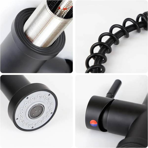 Keukenkraan Theresa zwart