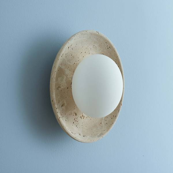 Deckenleuchte Jio Beige - Metall - 25 x 12 x 12 cm