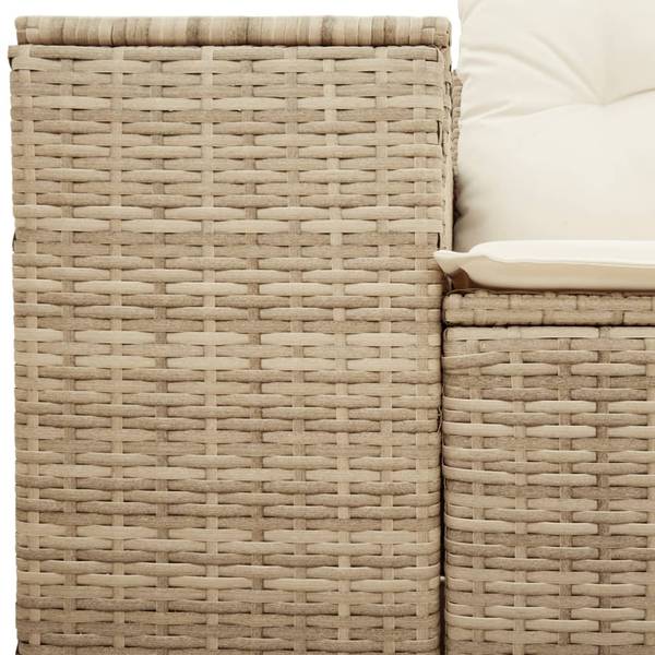Gartensofa 3041951-1 (2-teilig) Beige - Creme