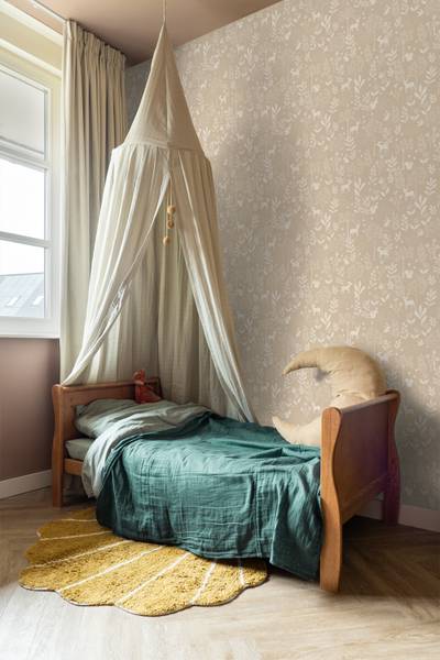 Tapete 139757 Beige - Fleece - 53 x 1005 x 53 cm