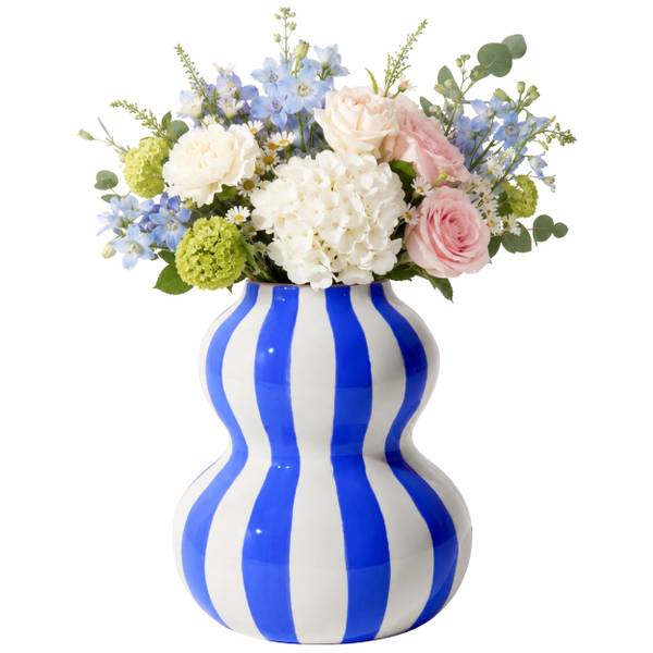 Blumenvase SOLVI Blau