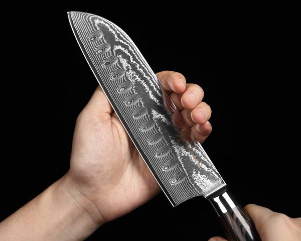 Damastmesser-Set Edib Essentials 4-tlg. Braun - Holzwerkstoff - Metall