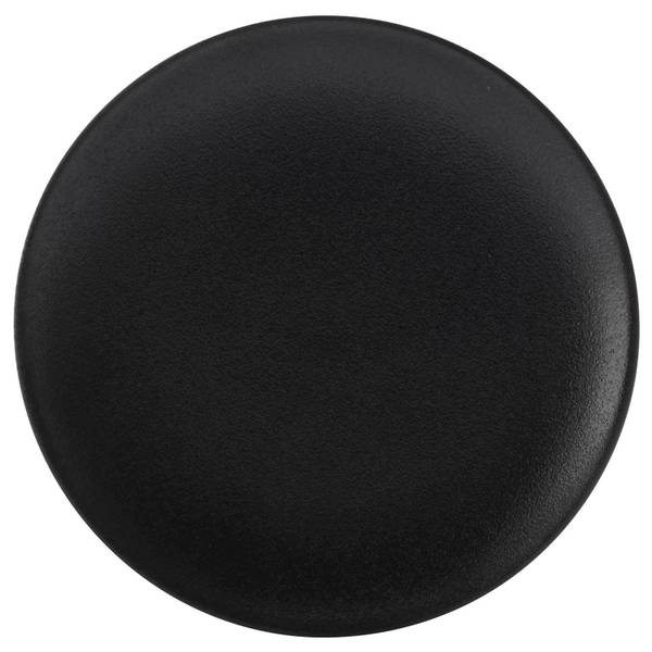 Maxwell & Williams Caviar Black Espressotasse mit Untertasse, Premium- Keramik, Schwarz, 80 ml, AX0354, 1 Stück