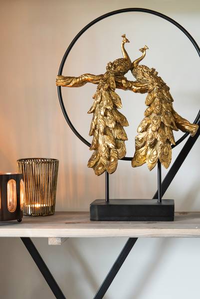 Theelichthouder Sot metaal - 10 x 14 x 10 cm