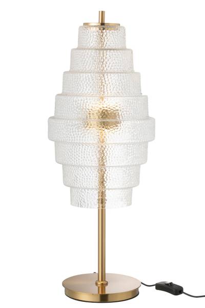 Tischlampe SHGO Glas - 22 x 57 x 22 cm