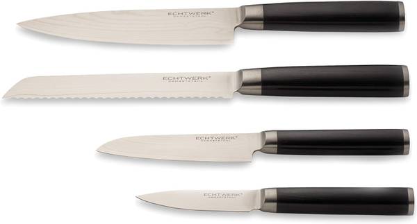 Damastmesser Set EW-DM-0395 4-tlg Anzahl Teile im Set: 4