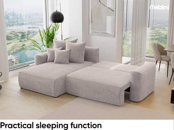 Ecksofa BALI L Beige