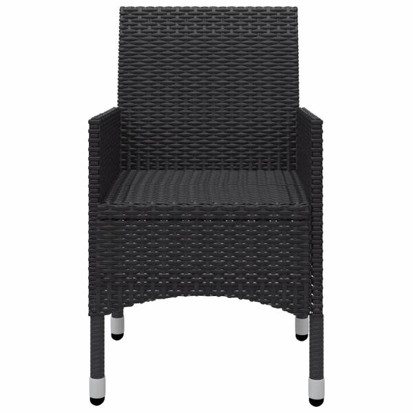 Garten Essgruppe 3005680-1 (5-teilig) Schwarz