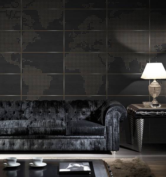 Fototapete 640945 Schwarz - Papier - 424 x 280 x 280 cm
