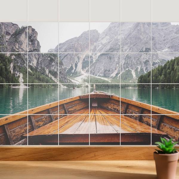 Fliesenaufkleber Blick (24er Set) 20 x 20 cm