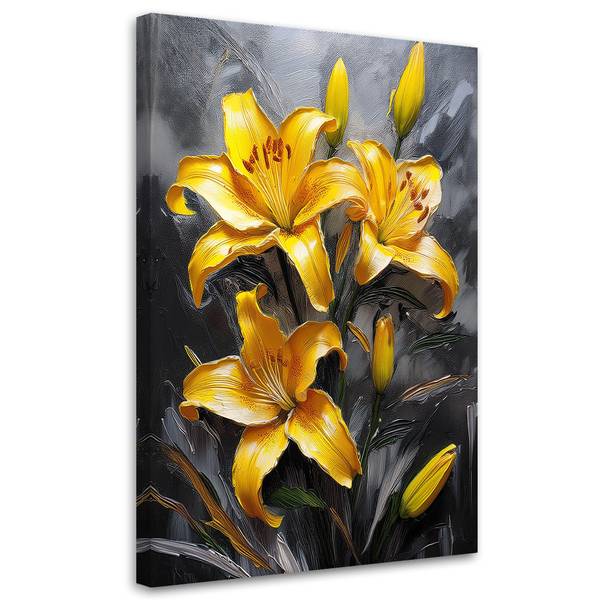 Leinwandbild Blumen 1-Teilig 70 x 100 cm