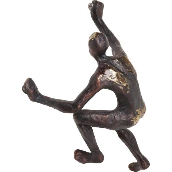 Wandschmuck Climber Braun - Harz - 9 x 23 x 14 cm