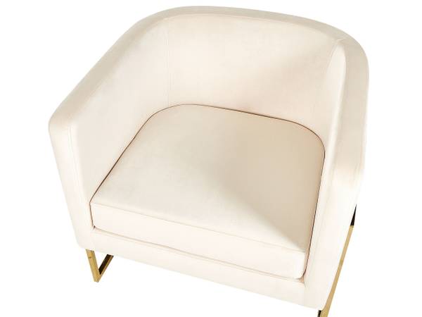 Sessel SIRKKA Beige - Gold