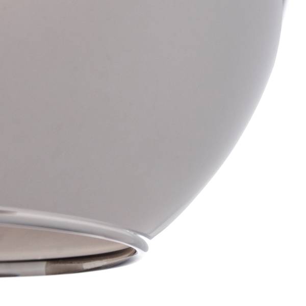 Deckenleuchte Cesaro Silber - Metall - 80 x 140 x 80 cm