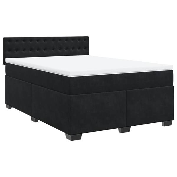 Sommier à lattes de lit 3038745 Noir - Largeur : 144 cm