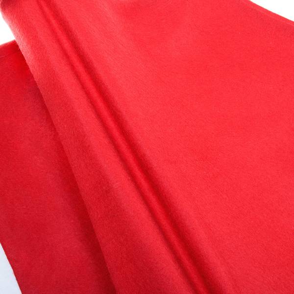 Stuhlhusse Weihnachtsmann-Mütze 1 Stk Rot - Weiß - Textil - 48 x 68 x 2 cm