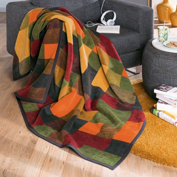 Wohndecke 132291 Grün - Tiefe: 230 cm