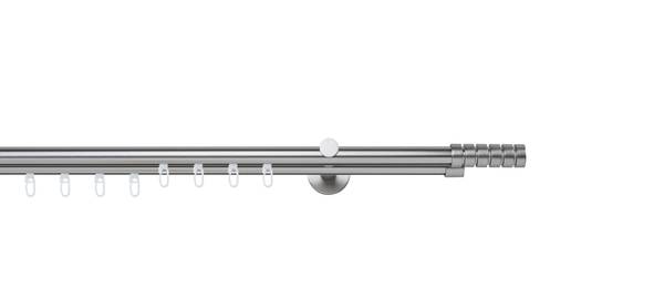 Gardinenstange 2-Lauf rillcube Breite: 280 cm