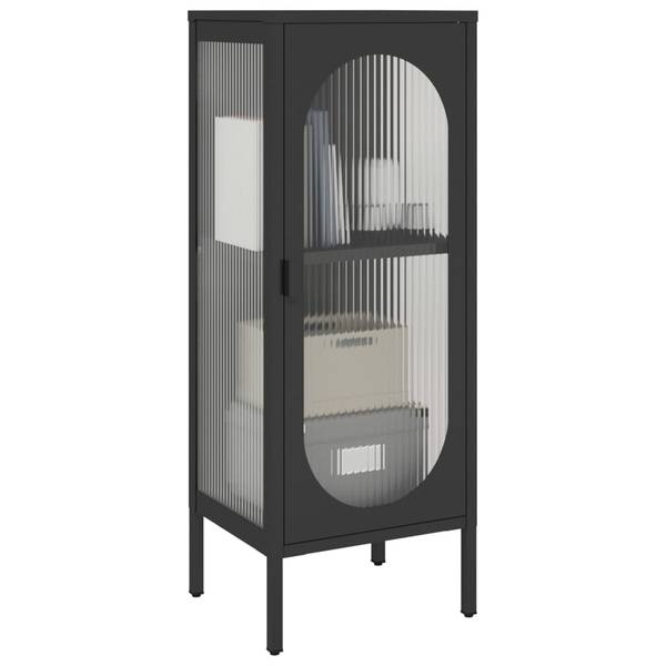 Sideboard F97538 Schwarz - Holzwerkstoff - 40 x 105 x 35 cm