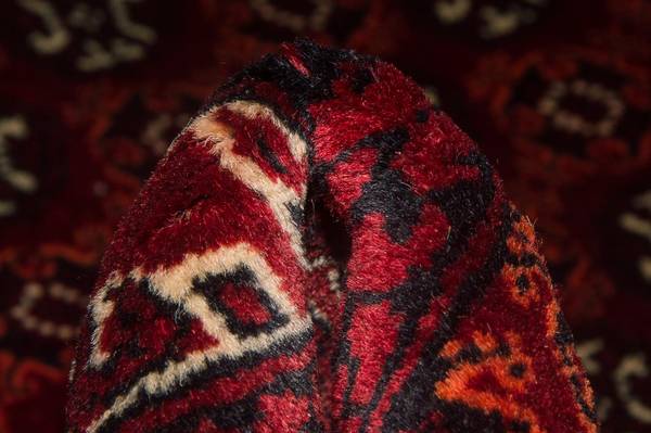 Orientteppich Oriental Rot - Wolle - 201 x 1 x 293 cm