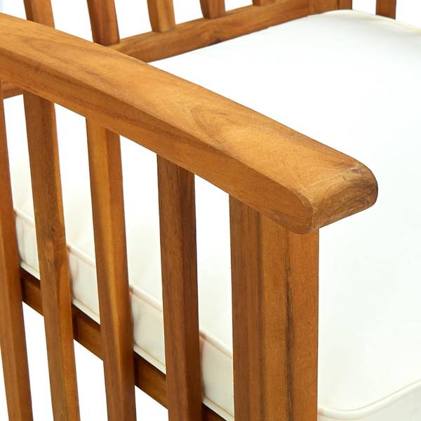 Chaise à manger 3007912-1 (lot de 2) Crème