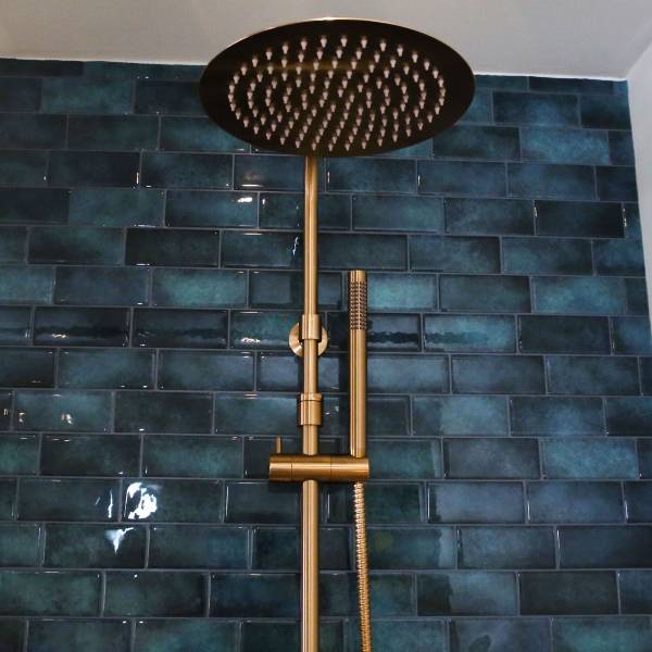 Badewannenarmaturen Regendusche Luisa II Kupfer