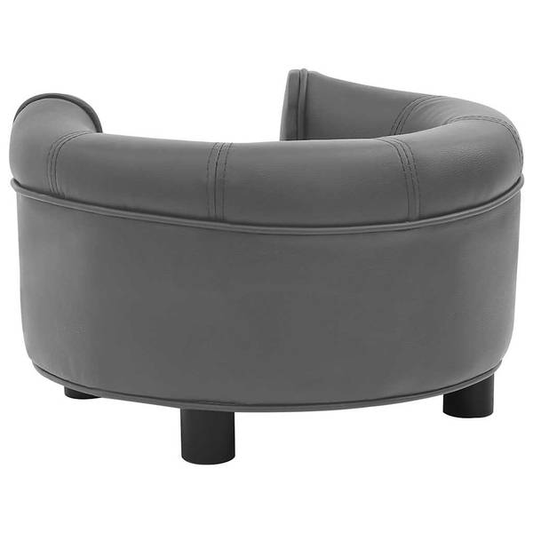 Hondenbank 3007447 grijs - polyester - 48 x 32 x 48 cm