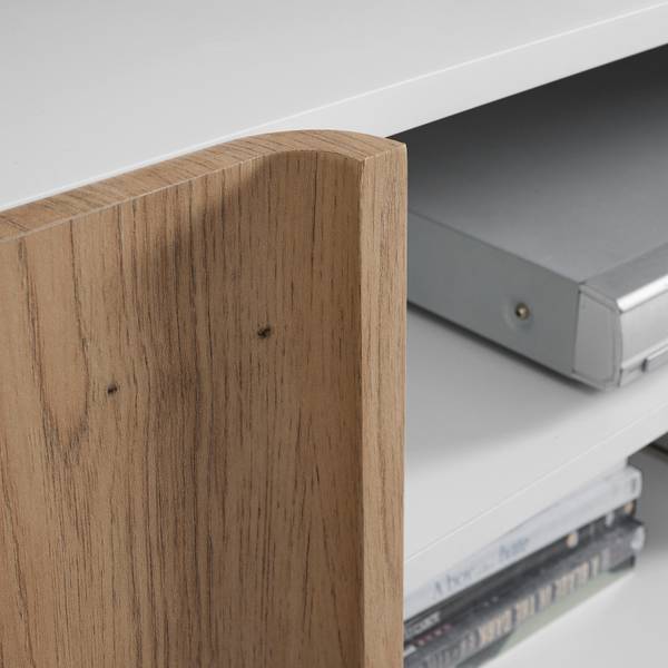 TV-Element VIRA Braun - Weiß - Holz teilmassiv - 172 x 50 x 43 cm