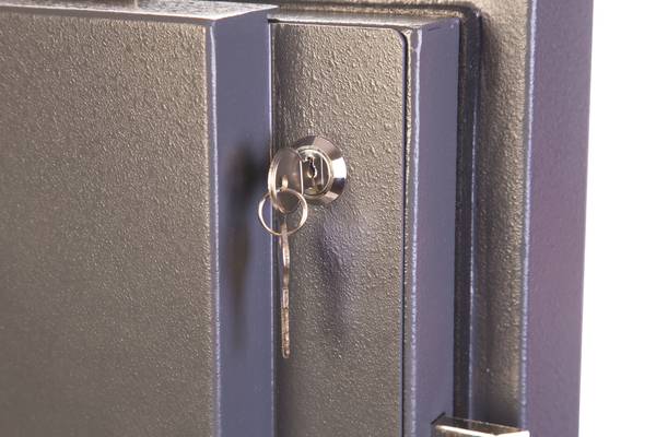 Sicherheitstresor HS3551K Grau - Stahl - 52 x 55 x 50 cm