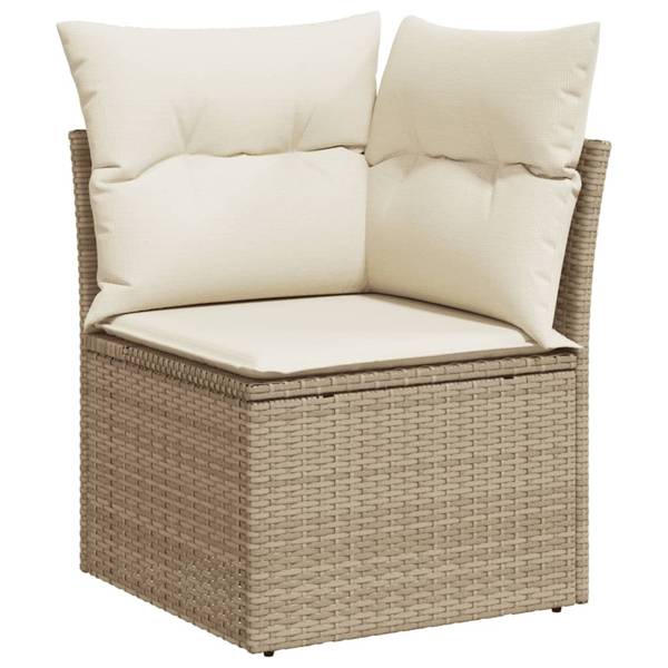 Tuin Bankstel 3037094-2 set van 5 beige - crèmekleurig