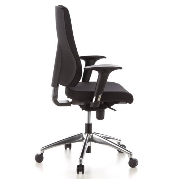 Bürostuhl PRO-TEC 200 Schwarz - Polyester - 60 x 126 x 45 cm