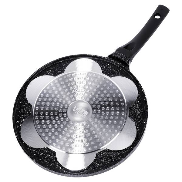 Spiegeleipfanne 199082 Schwarz - Metall - 26 x 6 x 46 cm