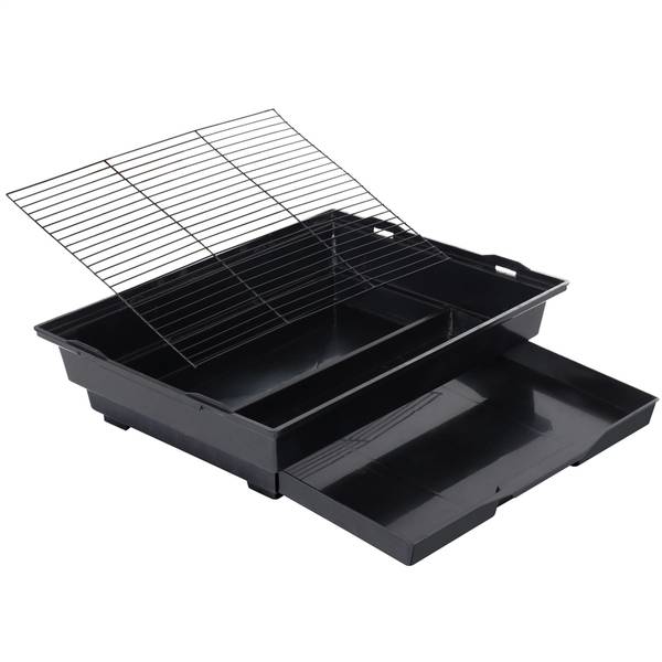 Vogelkäfig Vogelhaus mit 4 Sitzstangen 36 x 93 x 46 cm