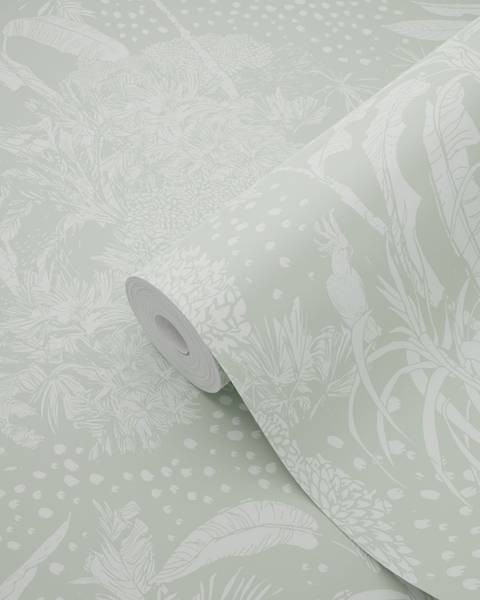 Tapete 139886 Grün - Fleece - 50 x 900 x 50 cm