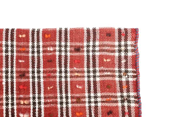 Vloerkleed Jajim CXLI rood - wol - 150 x 1 x 175 cm