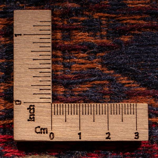 Handgewebt Kelimteppich Rot - Wolle - 115 x 1 x 183 cm