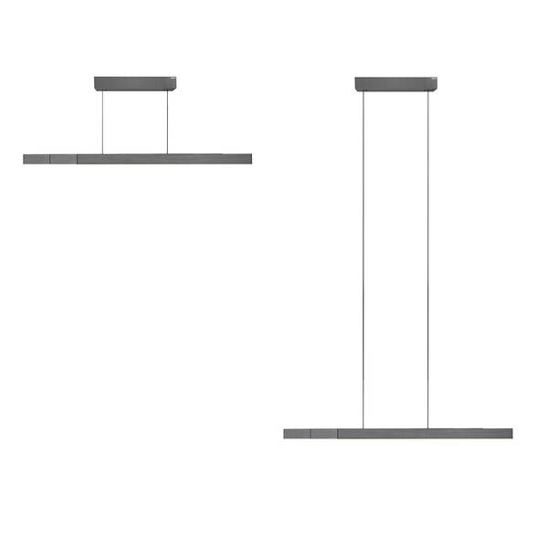 LED Pendellampe PURE MOTO-RISE Anthrazit