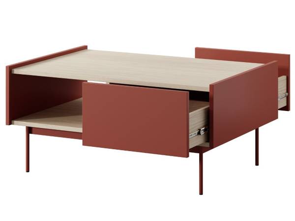 Couchtisch CASINO Rot