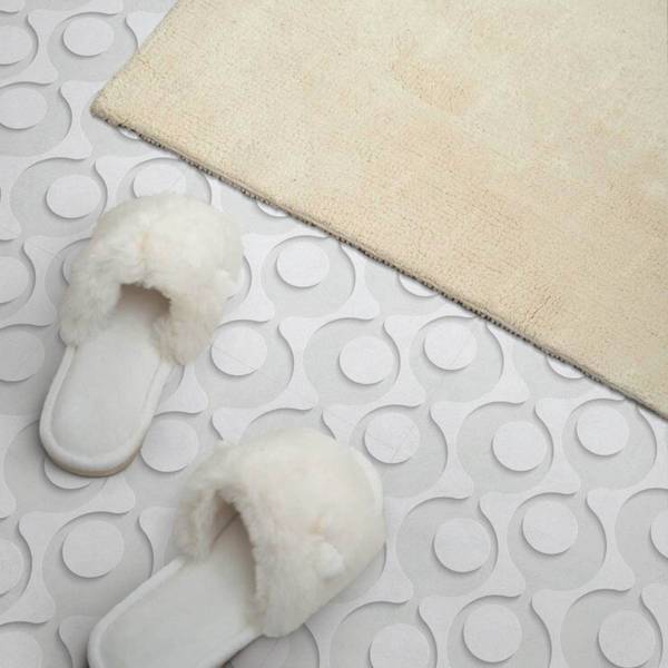 Vinylfliese KreiseAbstr 20er-Set 20 x 20 cm