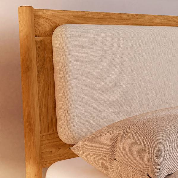 Schlafzimmer-Set PORI-165-3 3er-Set Braun - Eiche - 327 x 95 x 214 cm
