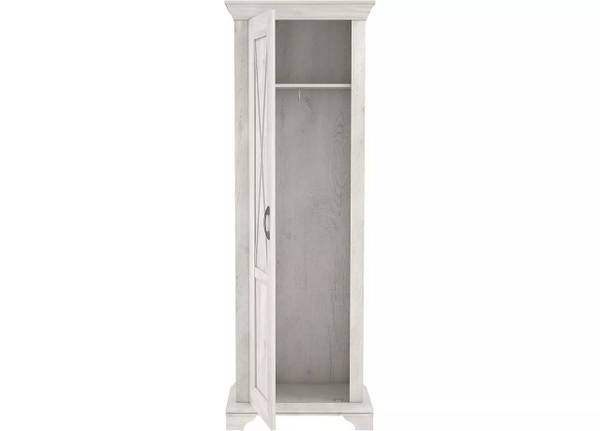 Porte-manteaux Kasmir Blanc - Bois manufacturé - 72 x 210 x 46 cm
