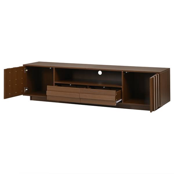 TV-Schrank Philotes Ⅶ Braun - Holzwerkstoff - 180 x 45 x 40 cm