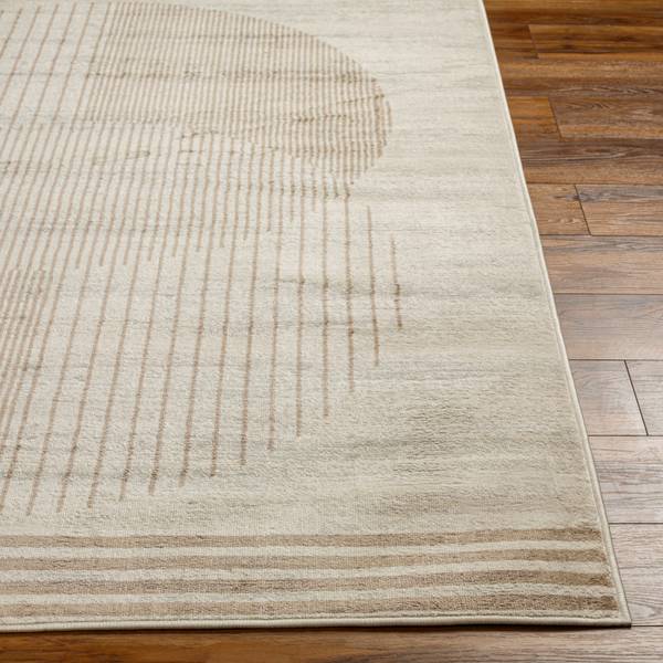 Laagpolig Vloerkleed MONTEVIDEO lichtbruin - 120 x 170 cm